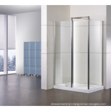 Rectangle Shower Enclosures with Side Panel + One in-Line Tl-Lws1000+Tl-Lwsp080